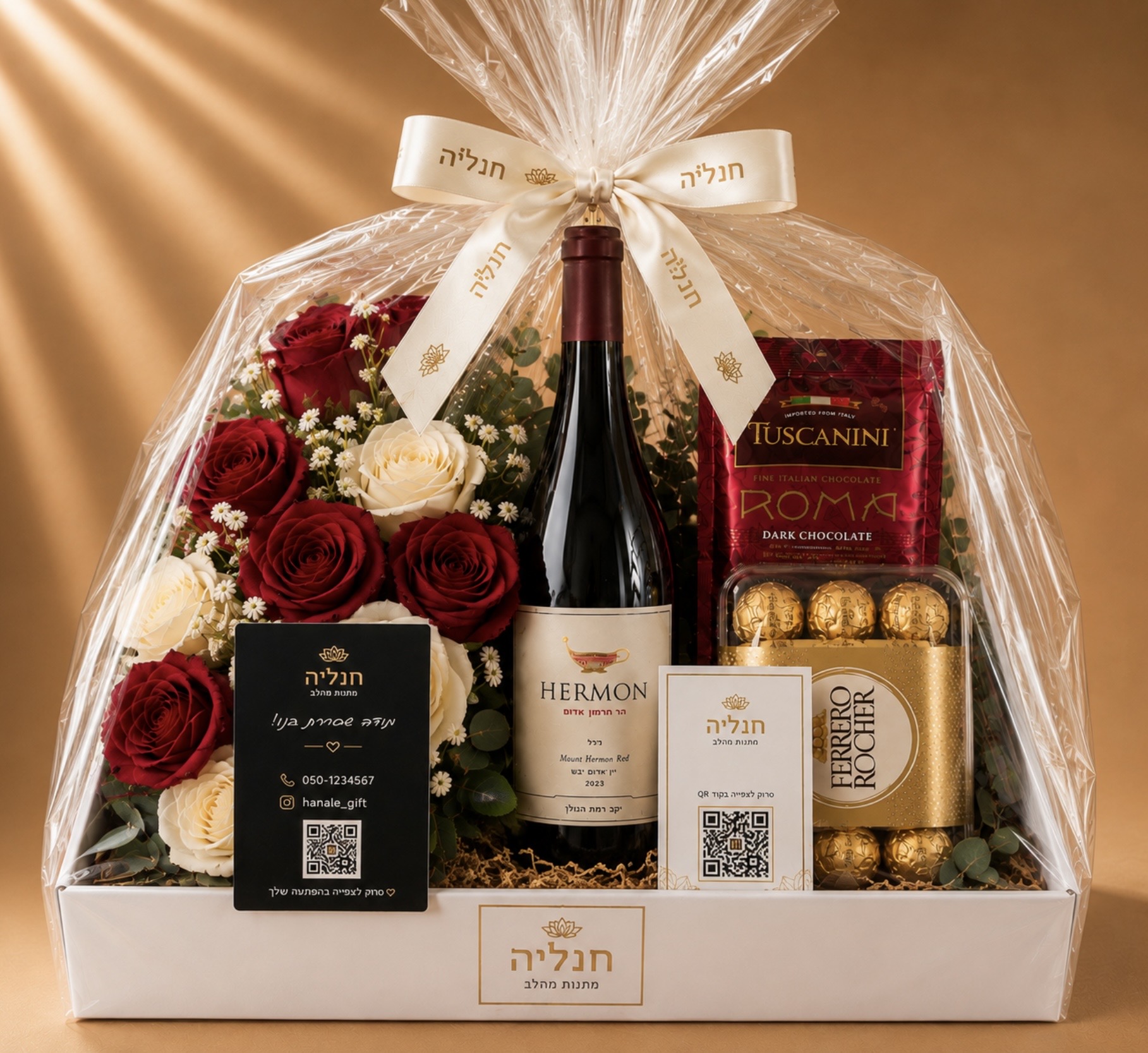 מארז חנל׳ה קלאסי 🌹 — קופסה שחורה — תמונה 2